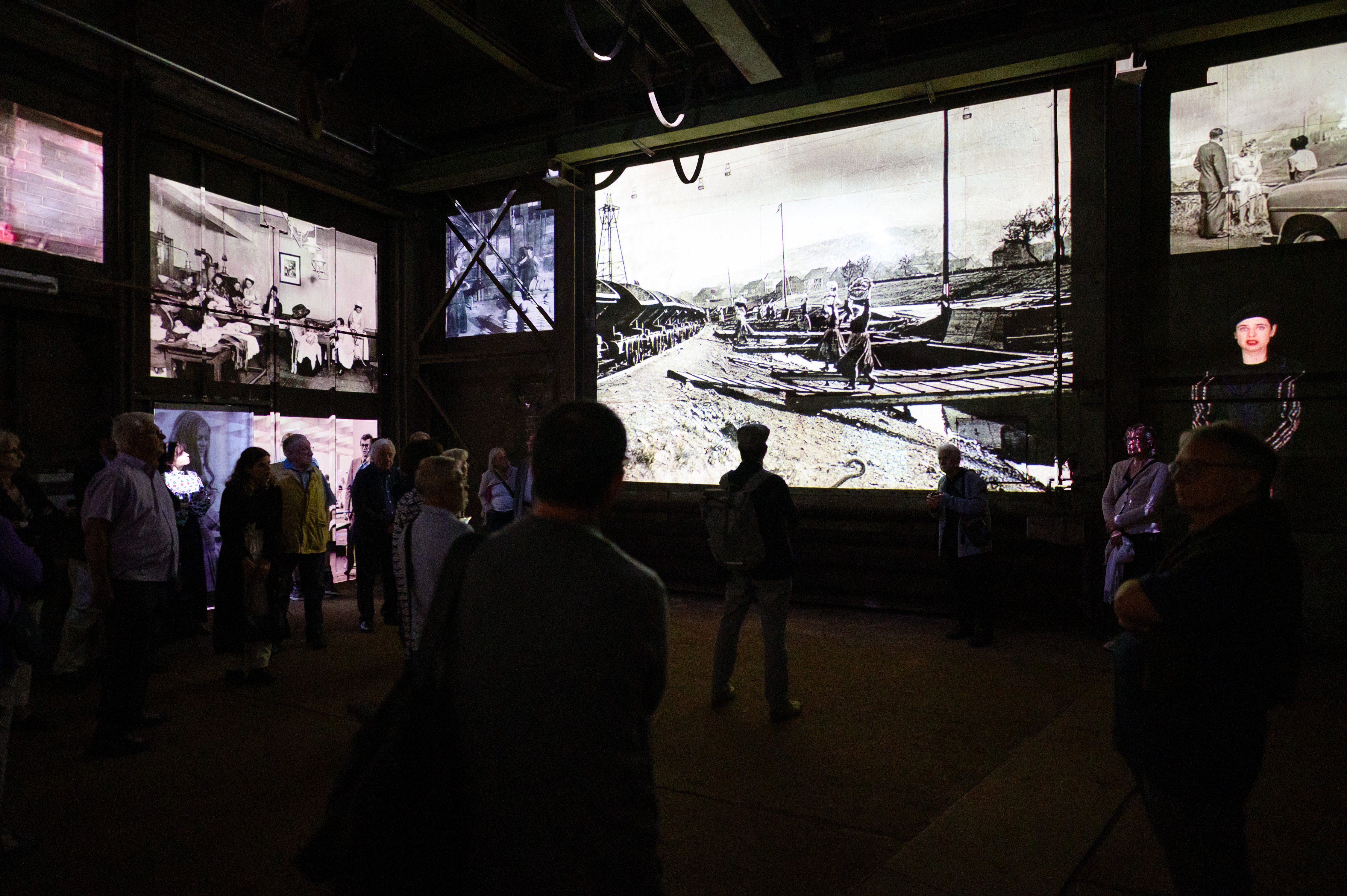 An installation view of the exhibition