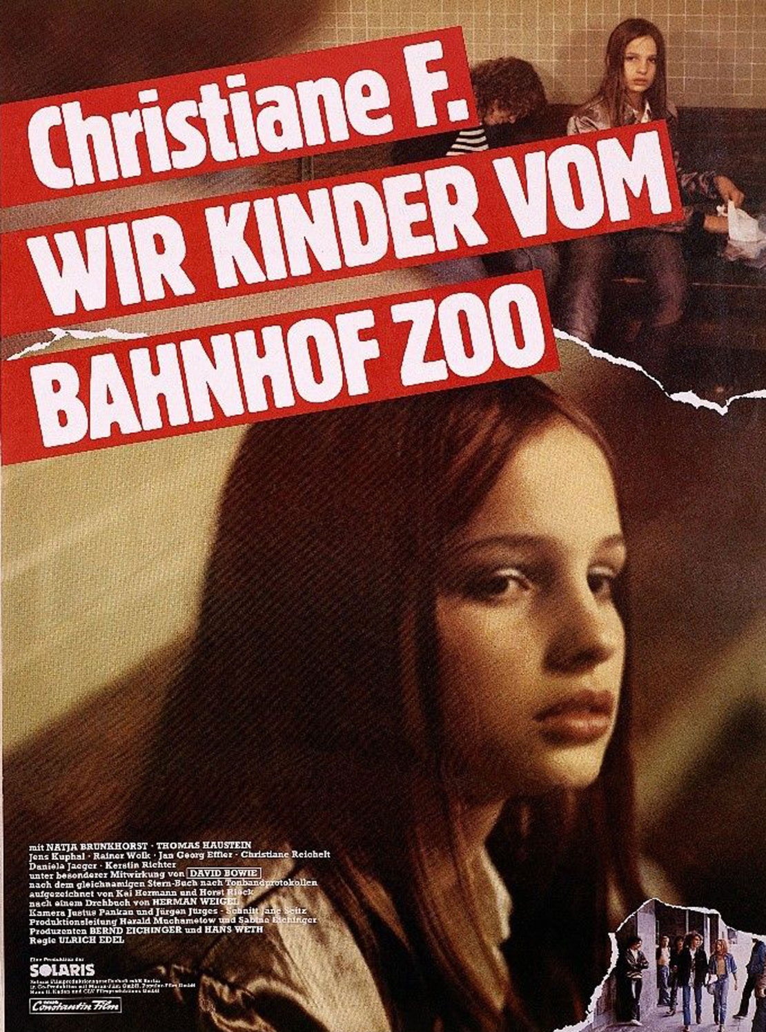 Filmplakat Christiane F Wir Kinder vom Bahnhof Zoo