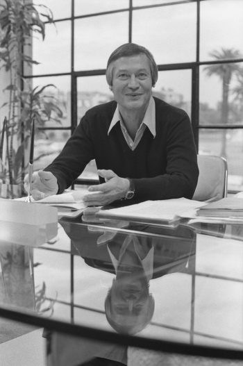 Filmmaker Roger Corman portrait 1978 Marianna Diamos Los Angeles Times CC BY 4
