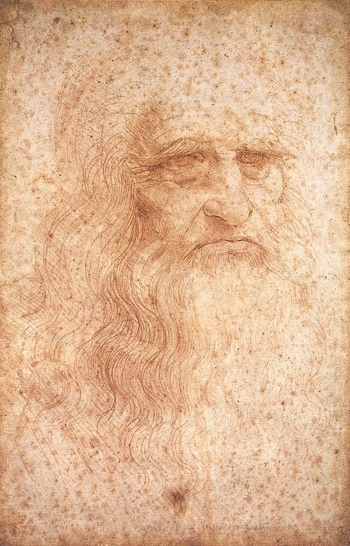 Leonardo da Vinci   presumed self portrait   WGA12798