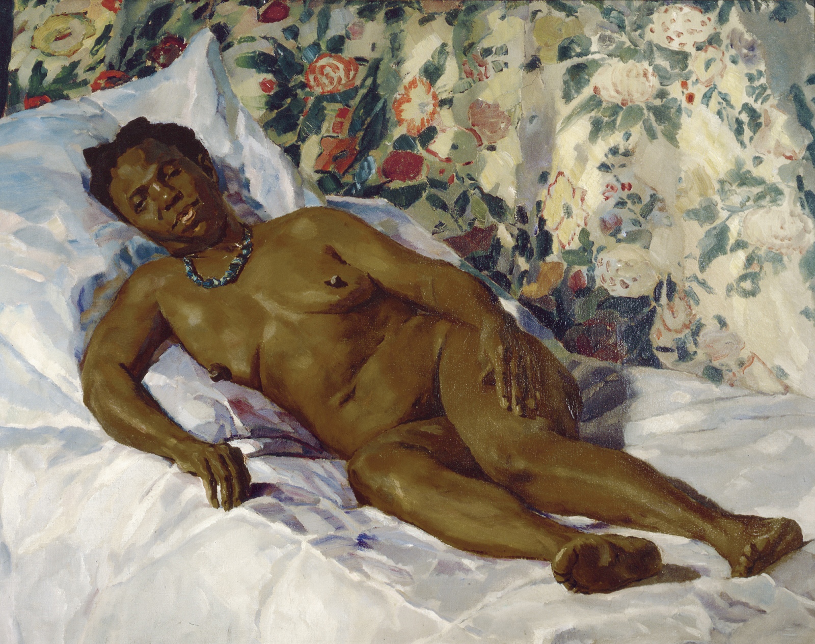 Liegende Miss Robinson korr frei