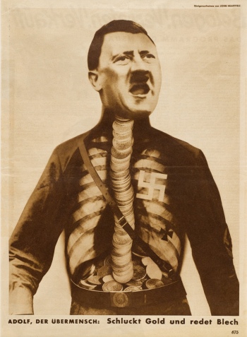 preview Heartfield Adolf der Uebermensch 17cm Hoehe