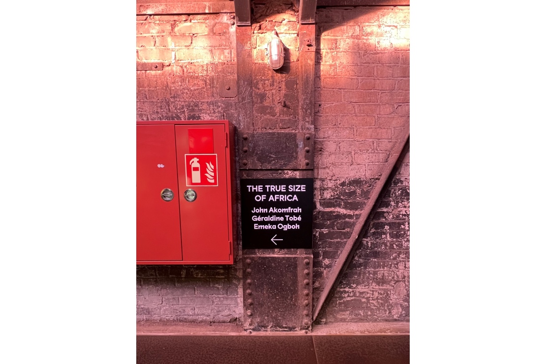 Beschilderung Rundgang